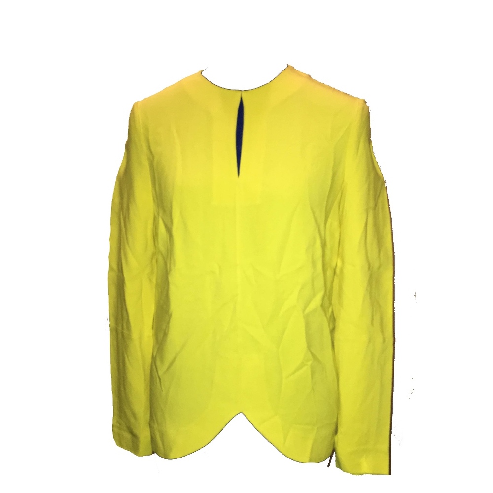Bright yellow blouse by Stella McCartney